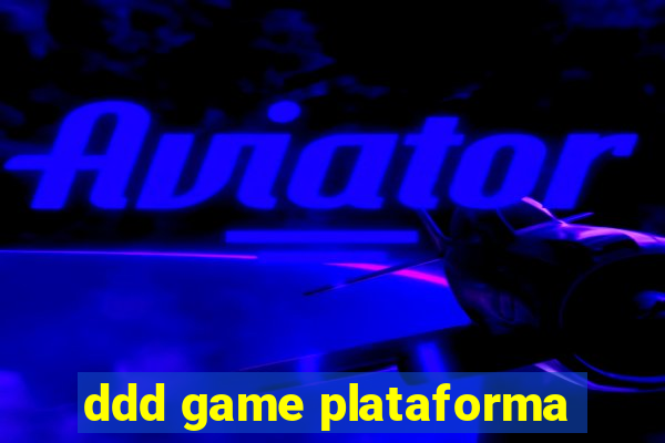 ddd game plataforma